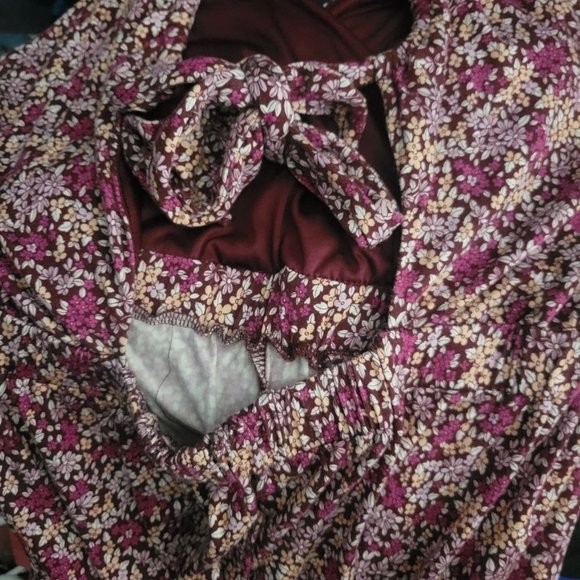 NEW Loft BEACH floral romper size large - Picture 9 of 9